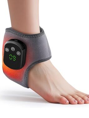 Cordless Heated Ankle massager and Therapy Wrap